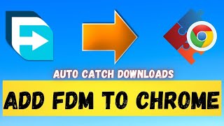 How to Add FDM Free Download Manager Extension to Google Chrome 🚀  StepbyStep Guide [upl. by Gardiner961]