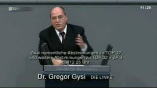 Gregor Gysi DIE LINKE Mindestlohn statt Flickschusterei [upl. by Skylar]