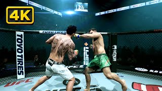 UFC 5 Gameplay 4K  Max Holloway vs Yair Rodriguez [upl. by Jacquet]