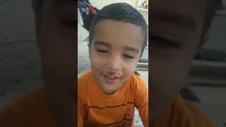 Younger Brother is enjoying chocolate funny vlog viralvideo love [upl. by Alessig]