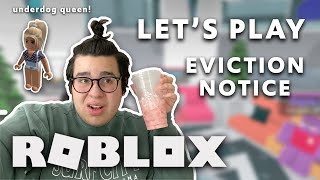 Playing Eviction Notice on ROBLOX [upl. by Elleinahc]