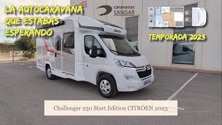 2023 Challenger 250 Start Edition Citröen  CARAVANAS SANGAR [upl. by Nimoynib]