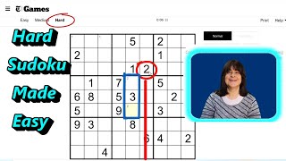 Hard Sudoku Puzzle Made Easy Solve With Me [upl. by Etnauq773]