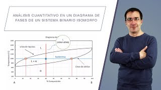 Análisis cuantitativo en un diagrama de fases de un sistema binario isomorfo [upl. by Akyssej]