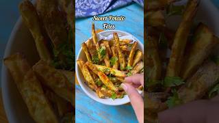 Shakarkandi Fries  Sweet Potato Fries At Home [upl. by Allie226]