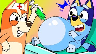 Bluey is pregnant  Bluey Funny Animation [upl. by Isiah64]