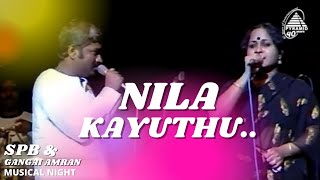 Nila Kayuthu  SPB And Gangai Amaran Musical Night [upl. by Toole589]