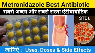 Metronidazole Tablet  Flagyl 400 Tablet  Antibiotic Tablet  Metrogyl 400 Uses In Hindi [upl. by Yednarb]