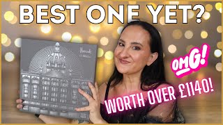 HARRODS 12 DAY FRAGRANCE ADVENT CALENDAR UNBOXING 2024 [upl. by Eidnyl]