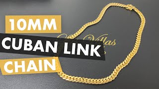 10mm Miami Cuban link Chain from Las Villas Jewelry [upl. by Lewis40]