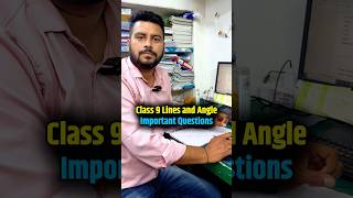 Class 9 Maths Important Question for Half Yearly Exam 🔥 Class 9 Maths Chapter 6 class9maths [upl. by Gaudette]