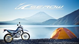 YAMAHA SEROW SOLO CAMP TOURING MOVIE [upl. by Atiuqal491]