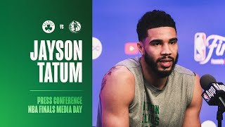 Jayson Tatum NBA Finals Media Day Full Press Conference [upl. by Linet]