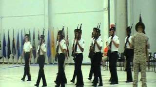 Cape Fear High School NJROTC armed regulation platoon nationals [upl. by Dulcle]