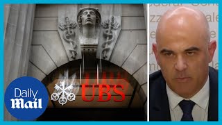 Credit Suisse crisis UBS acquires rival in emergency rescue deal [upl. by Julia571]