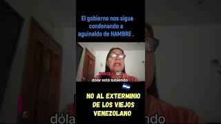 Depositaron la segunda parte del aguinaldo que vergüenza Siguen condenado a los viejos venezolanos [upl. by Stroup]