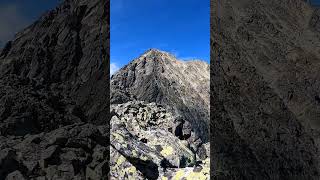 Kieżmarski Szczyt 2557 m npm  Łomnica 2634 m npm nature mountains góry tatry timelapse [upl. by Htennaj]