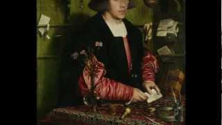 Holbein the Younger the Merchant Georg Gisze [upl. by Selima]