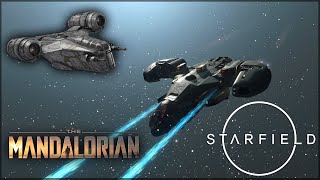 Starfield  Razor Crest  The Mandalorian  Ship building guide [upl. by Fausta]