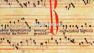 Gregorian chant  Deum verum [upl. by Hctud]