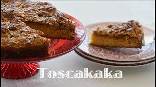 Toscakaka Caramel Almond Cake [upl. by Crispa665]