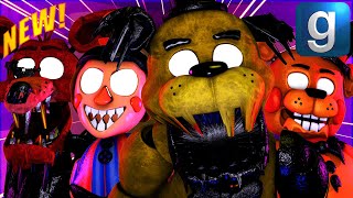 Gmod FNAF  Review  Brand New Corrupted Animatronic Ragdolls amp More [upl. by Nastassia290]