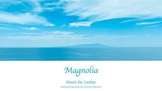 Laufey  Magnolia piano accompaniment [upl. by Hump]