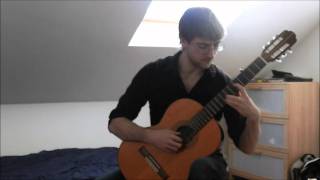 Skyrim  Secunda Classical Guitar [upl. by Adiol707]