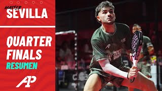 Highlights ARCE  DAL BIANCO vs ROLLA  LOPEZ  Quarterfinals Santander Sevilla Master 2024 [upl. by Vorster]