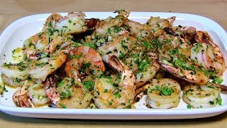 Gebratene Knoblauch GarnelenEinfach nur gebratene Knoblauch Garnelen mit Chilifried garlic shrimp [upl. by Zealand439]