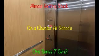 Almost Getting Stuck On a Otis Series 7 Gen2 At Scheels In Colorado Springs Colorado [upl. by Adaliah]