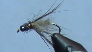 Fly Tying Soft Hackle Hares Ear bead head [upl. by Namolos595]