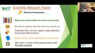 How to Prepare GREAT Abstract and Poster Presentations  NYACP 5422 [upl. by Dibru]