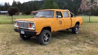 1977 Dodge Power Wagon W200 Crew Cab For Sale 07172024 [upl. by Russia]