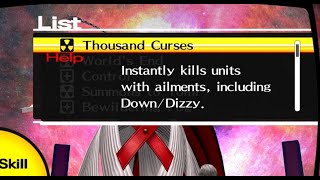 Using Thousand Curses on  Izanami  Persona 4 Golden PC [upl. by Lammaj]