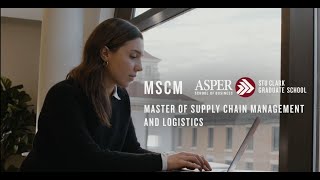 Master of Supply Chain Management and Logistics program [upl. by Russi]