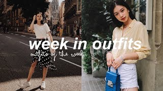 FALL OOTW  WEEK IN OUTFITS [upl. by Atkins]