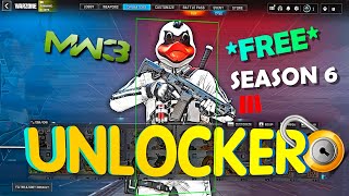 SEASON 6 BEST MW3 Warzone UNLOCK ALL TOOL PC amp Console  FREE amp UNDETECTED [upl. by Rogerson]