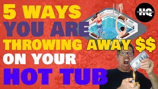 Hot Tub Dos and Donts to Save You Money [upl. by Ettennej]