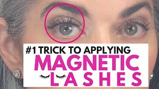 1 Trick TO APPLYING MAGNETIC LASHES  Nikol Johnson [upl. by Seafowl892]