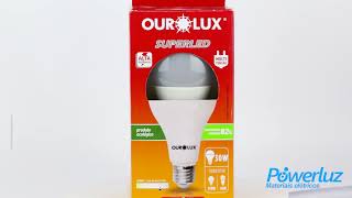 Lâmpada LED Ourolux 30w [upl. by Nade]