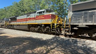 EYES ON THE PRIZE LACKAWANNA HERITAGE UNIT ASSISTS 16R BinghamtonEast Deerfield Thru Schenectady [upl. by Laney]