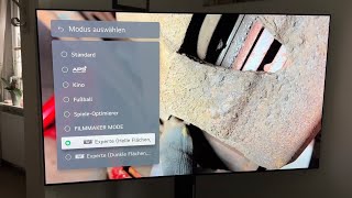 Smart TV Bild Modus Standard Kino Fußball APS Game amp isi… einstellen LG OLED EVO TV Anleitung [upl. by Ikkaj]