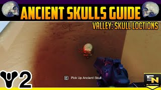 Destiny 2  Ancient Skulls Guide Where to find all 7 Skulls in Eternity Valley [upl. by Hattie]