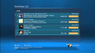 How to download content from your Download list on your PlayStation 3 [upl. by Zola891]