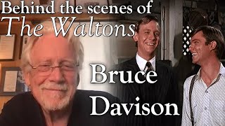 The Waltons  Bruce Davison pt 1  behind the scenes with Judy Norton [upl. by Retnuh]