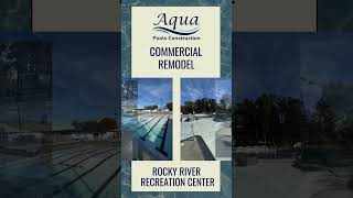 Aqua Pools Construction Commercial Remodel [upl. by Matthews]