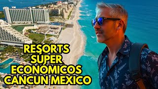 3 Resorts SUPER ECONOMICOS Todo incluido en Cancun [upl. by Lapides]