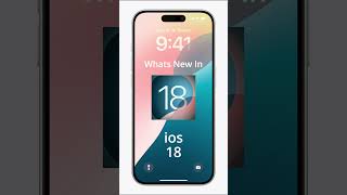 What New in ios 18 [upl. by Elsi]