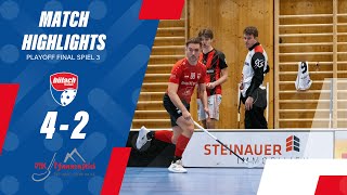 Bülach Floorball vs UHC Pfannenstiel  Playoff Final 2324 Spiel 3 [upl. by Attennhoj]